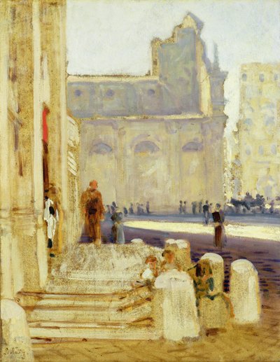 Two Churches in Rome by Louis Kolitz